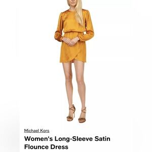 New with tags Michael Kors Marigold Flounce Dress